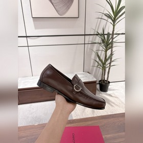 Ferragamo мужские кожаные туфли, высочайшее качество, верх из имп