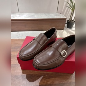 Ferragamo мужские кожаные туфли, высочайшее качество, верх из имп