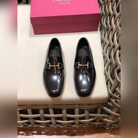 Ferragam* — Ferragamo Высокая версия, кожаная подошва, деловые и