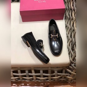 Ferragam* — Ferragamo Высокая версия, кожаная подошва, деловые и 