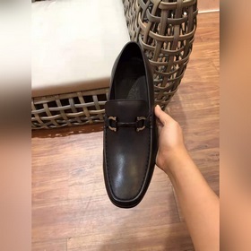 Ferragam* — Ferragamo Высокая версия, кожаная подошва, деловые и 