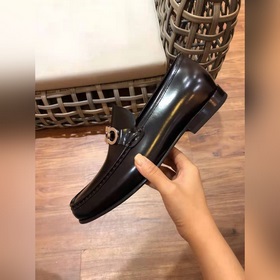 Ferragam* — Ferragamo Высокая версия, кожаная подошва, деловые и 