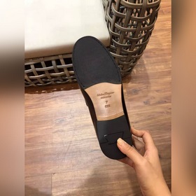Ferragam* — Ferragamo Высокая версия, кожаная подошва, деловые и 