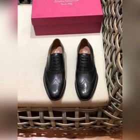 Ferragam* — Ferragamo Высокая версия, кожаная подошва, деловые и
