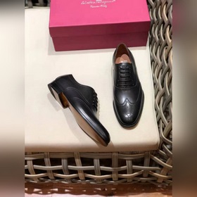 Ferragam* — Ferragamo Высокая версия, кожаная подошва, деловые и 