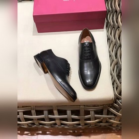 Ferragam* — Ferragamo Высокая версия, кожаная подошва, деловые и 