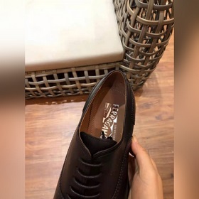 Ferragam* — Ferragamo Высокая версия, кожаная подошва, деловые и 