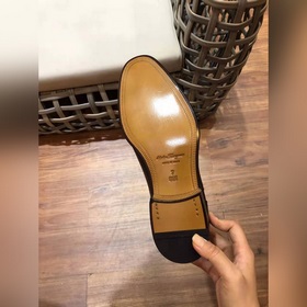 Ferragam* — Ferragamo Высокая версия, кожаная подошва, деловые и 