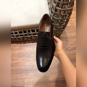 Ferragam* — Ferragamo Высокая версия, кожаная подошва, деловые и 