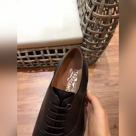 Ferragam* — Ferragamo Высокая версия, кожаная подошва, деловые и 