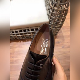 Ferragam* — Ferragamo Высокая версия, кожаная подошва, деловые и 