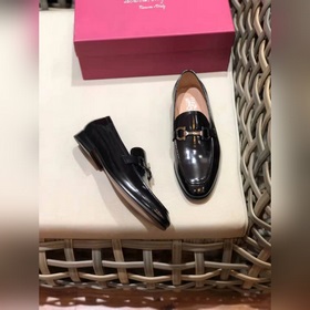 Ferragam* — Ferragamo Высокая версия, кожаная подошва, деловые и 