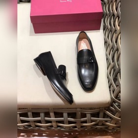 Ferragam* — Ferragamo Высокая версия, кожаная подошва, деловые и 