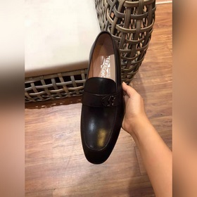 Ferragam* — Ferragamo Высокая версия, кожаная подошва, деловые и 