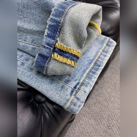 Джинсы Gucci 25 для мужчин, оригинальная ткань, оригинальная стир