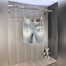 GUCCI Гуччи шорты 2025 весна-лето, новая коллекция джинсов для му