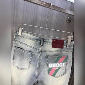 GUCCI Гуччи шорты 2025 весна-лето, новая коллекция джинсов для му