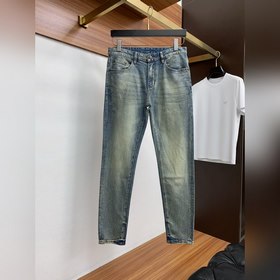 Gucci 25ss весна-лето, новая коллекция для мужчин, прямые джинсы 
