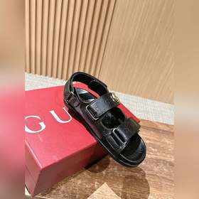 Новые пляжные сандалии Gucci с застежкой-липучкой, двойной пряжко