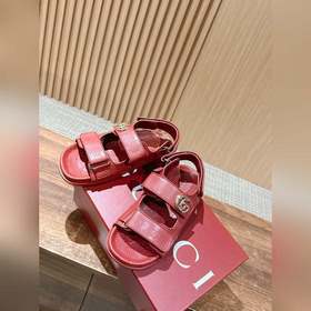 Новые пляжные сандалии Gucci с застежкой-липучкой, двойной пряжко