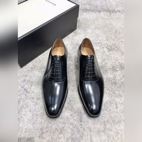 Классические мужские туфли Gucci в стиле оксфорд для делового кос