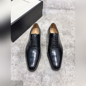 Классические мужские туфли Gucci в стиле оксфорд для делового кос