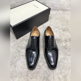 Классические мужские туфли Gucci в стиле оксфорд для делового кос