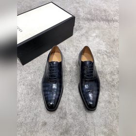 Классические мужские туфли Gucci в стиле оксфорд для делового кос