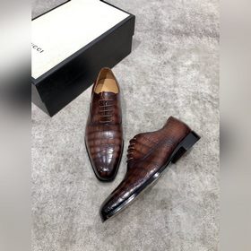 Классические мужские туфли Gucci в стиле оксфорд для делового кос
