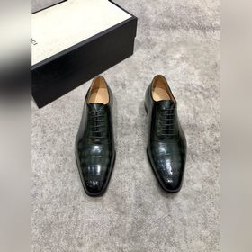 Классические мужские туфли Gucci в стиле оксфорд для делового кос