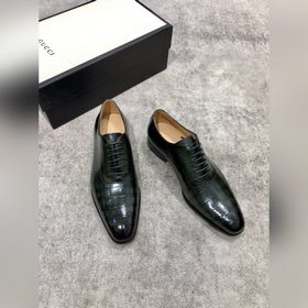Классические мужские туфли Gucci в стиле оксфорд для делового кос