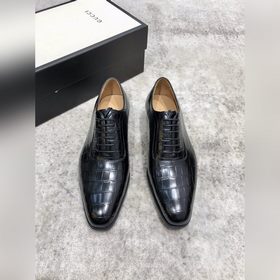 Классические мужские туфли Gucci в стиле оксфорд для делового кос