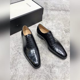 Классические мужские туфли Gucci в стиле оксфорд для делового кос