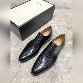 Классические мужские туфли Gucci в стиле оксфорд для делового кос