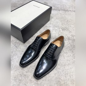 Классические мужские туфли Gucci в стиле оксфорд для делового кос
