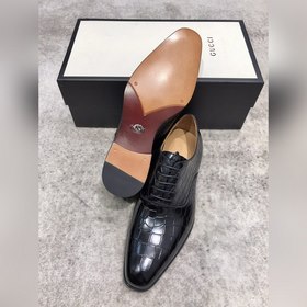 Классические мужские туфли Gucci в стиле оксфорд для делового кос