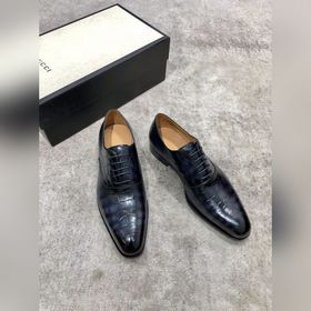 Классические мужские туфли Gucci в стиле оксфорд для делового кос
