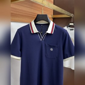 Gucci 2025 Новая модель мужской рубашки-поло с воротником и корот