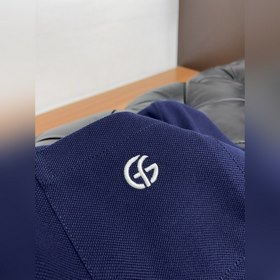 Gucci 2025 Новая модель мужской рубашки-поло с воротником и корот