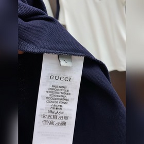 Новая модель мужской рубашки-поло с воротником от Gucci 2025 с ко