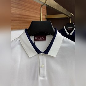 Новая модель мужской рубашки-поло с воротником от Gucci 2025 с ко