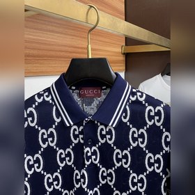 Новая модель мужской рубашки-поло с воротником от Gucci 2025 с ко