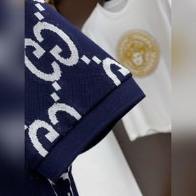 Новая модель мужской рубашки-поло с воротником от Gucci 2025 с ко