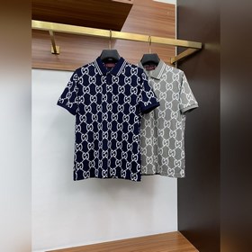 Новая модель мужской рубашки-поло с воротником от Gucci 2025 с ко