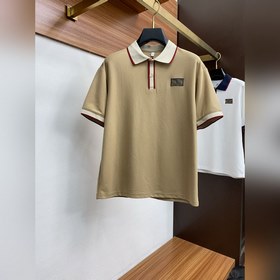 Gucci 2025 Новая модель мужской рубашки-поло с воротником и корот