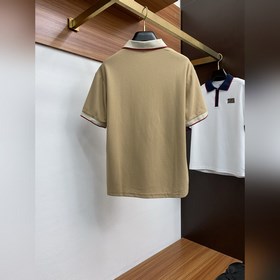 Gucci 2025 Новая модель мужской рубашки-поло с воротником и корот