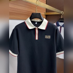 Gucci 2025 Новая модель мужской рубашки-поло с воротником и корот