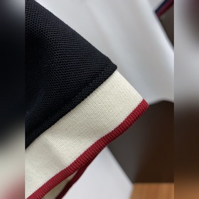Gucci 2025 Новая модель мужской рубашки-поло с воротником и корот