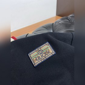 Gucci 2025 Новая модель мужской рубашки-поло с воротником и корот