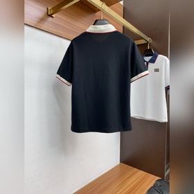 Gucci 2025 Новая модель мужской рубашки-поло с воротником и корот
